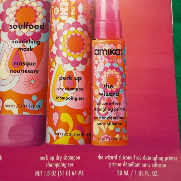 Amika Soulfood and Perk Up Hair Care Duo bestsellers set NIB - Picture 3 of 10
